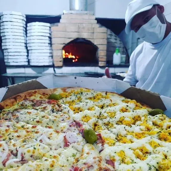 Pizza Frango Com Catupiry Wagnatu Pizzaria SJC